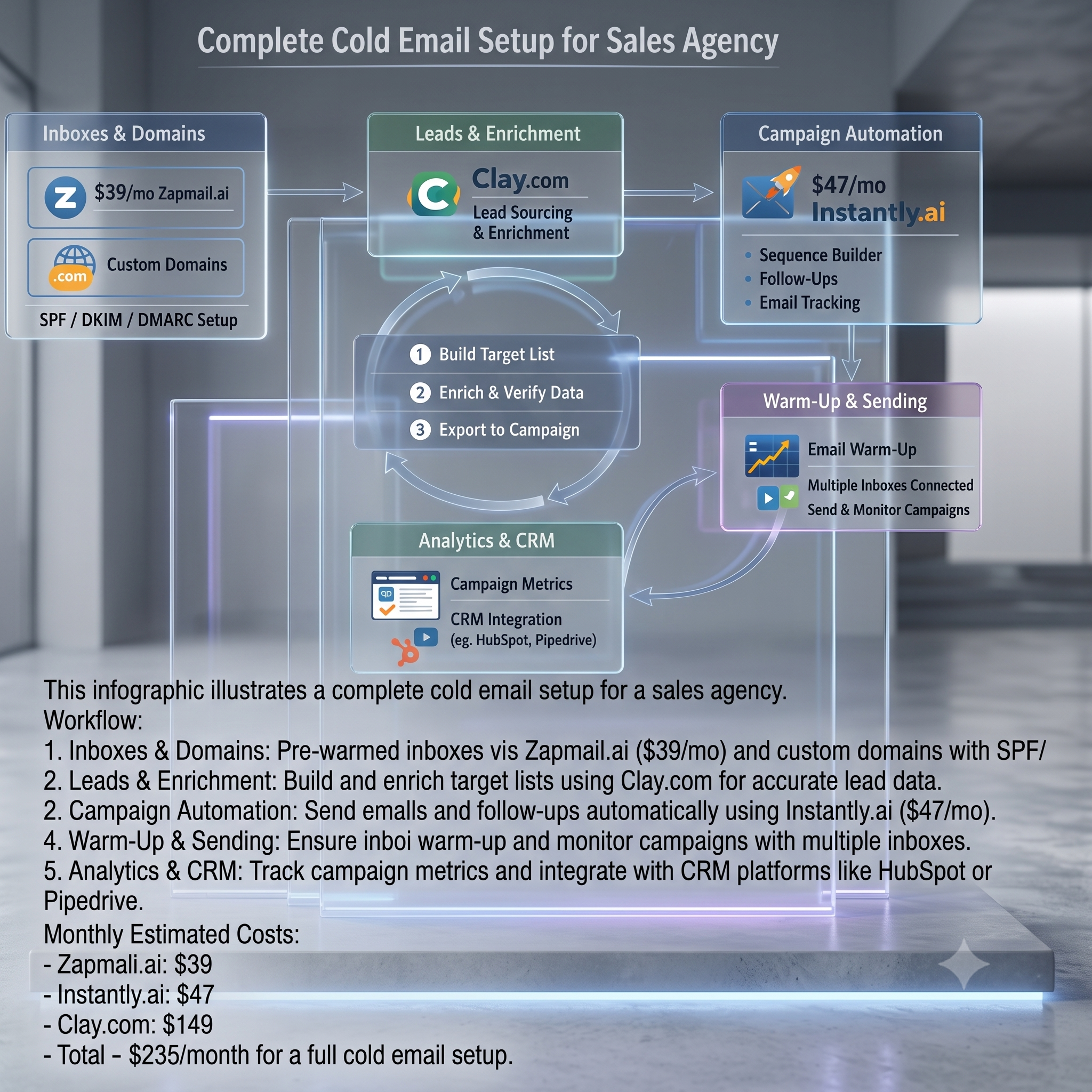 Cold Email Setup & Outbound Engine Showcase